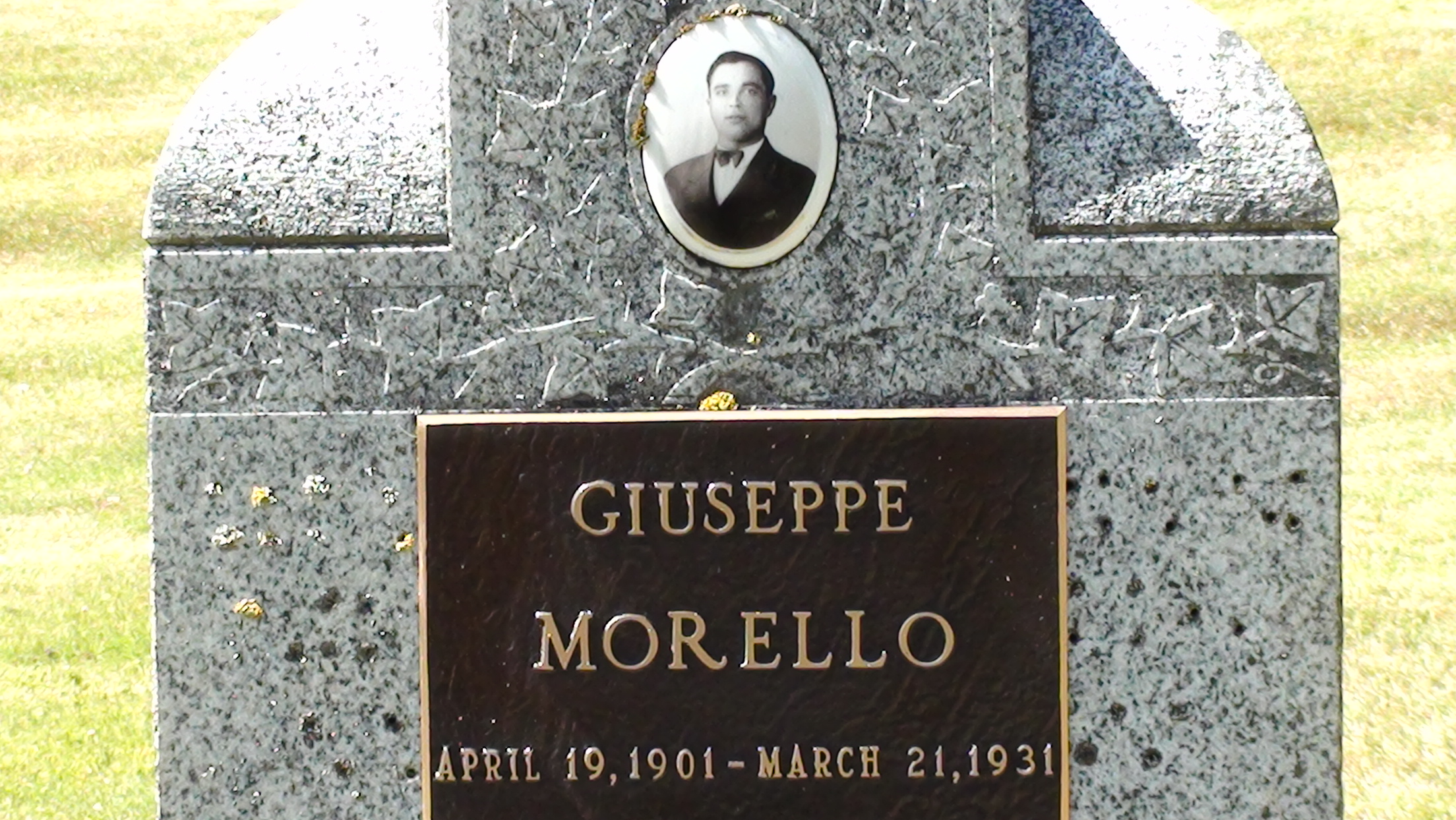 Giuseppe Morello Plaque
